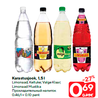 Allahindlus - Karastusjook, 1,5 l