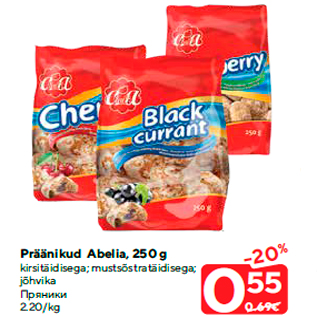 Allahindlus - Präänikud Abelia, 250 g