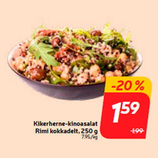 Allahindlus - Kikerherne-kinoasalat Rimi kokkadelt, 250 g