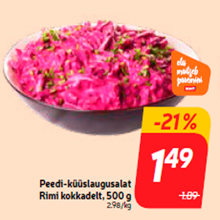 Allahindlus - Peedi-küüslaugusalat Rimi kokkadelt, 500 g