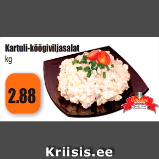 Allahindlus - Kartuli-köögiviljasalat kg