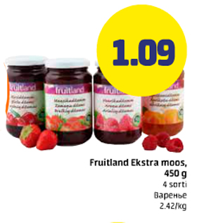 Allahindlus - Fruitland Ekstra moos, 420 g