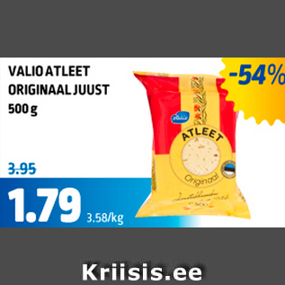 Allahindlus - VALIO ATLET ORIGINAAL JUUST 500 g