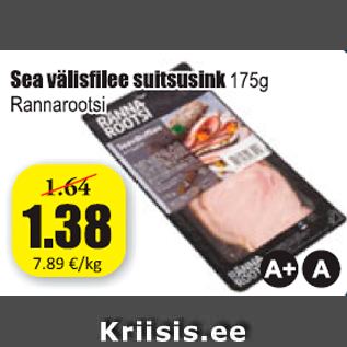 Allahindlus - Sea välisfilee suitsusink 175 g