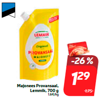 Allahindlus - Majonees Provansaal, Lemmik, 700 g