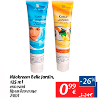 Allahindlus - Näokreem Belle Jardin, 125 ml