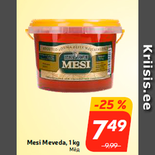 Allahindlus - Mesi Meveda, 1 kg