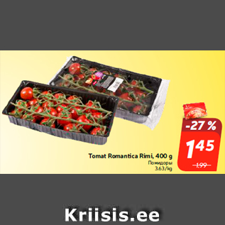 Allahindlus - Tomat Romantica Rimi, 400 g