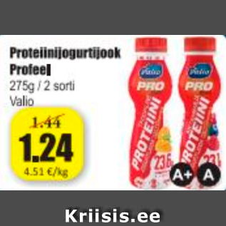 Allahindlus - Proteiinijogurtijook Profeel