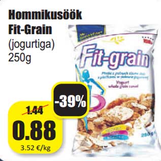 Allahindlus - Hommikusöök Fit-Grain