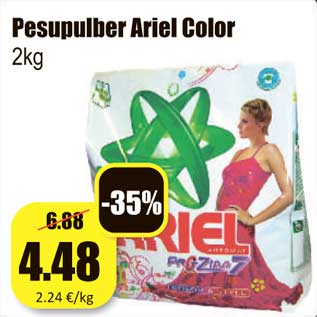 Allahindlus - Pesupulber Ariel Color 2kg