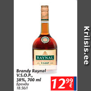 Allahindlus - Brandy raynal V.S.O.P.