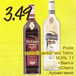 Allahindlus - Poola aromatiseeritud vein Totino 14,5%, 1 l