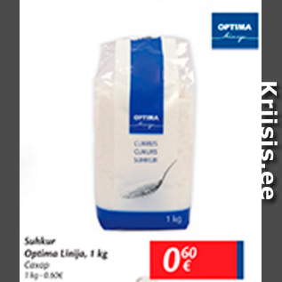 Allahindlus - Suhkur Optima Linija, 1 kg