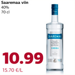 Allahindlus - Saaremaa viin 40% 70 cl