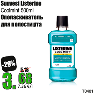 Allahindlus - Suuvesi Listerine