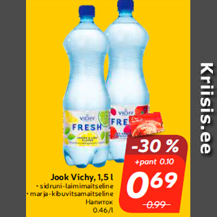 Allahindlus - Jook Vichy, 1,5 l