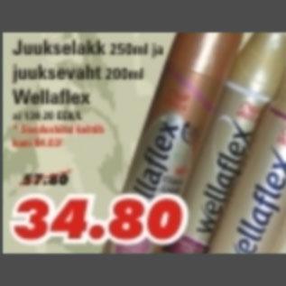 Allahindlus - Juukselakk 250ml juuksevaht 200ml