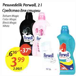 Allahindlus - Pesuvedelik Perwoll, 2 l