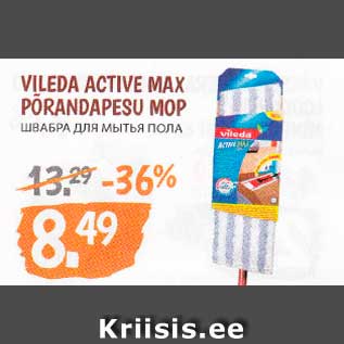 Allahindlus - VILEDA ACTIVE MAX PÕRANDAPESU MOP