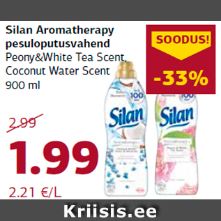 Allahindlus - Silan Aromatherapy pesuloputusvahend