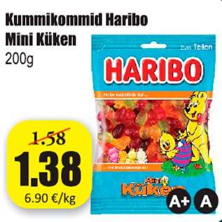 Allahindlus - Kummikommid Haribo Mini Küken 200 g