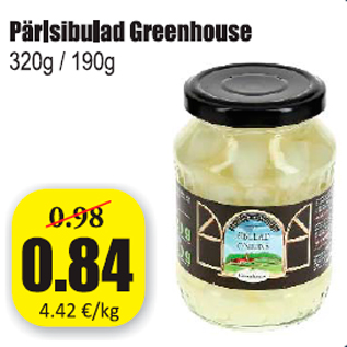 Allahindlus - Pärlsibulad Greenhouse