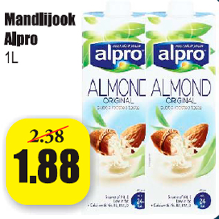 Allahindlus - Mandlijook Alpro 1 l