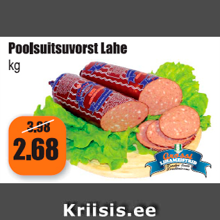 Allahindlus - Poolsuitsuvorst Lahe kg