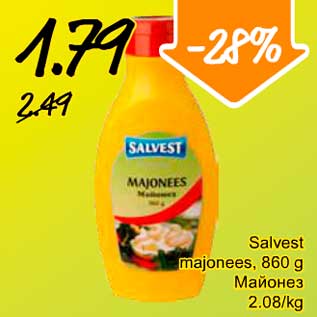 Allahindlus - Salvest majonees, 860 g