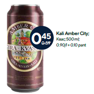 Allahindlus - Kali Amber City; 500 ml