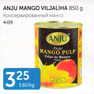 Allahindlus - ANJU MANGO VILJALIHA 850 G