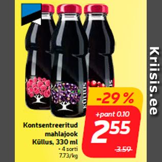 Allahindlus - Kontsentreeritud mahlajook Küllus, 330 ml