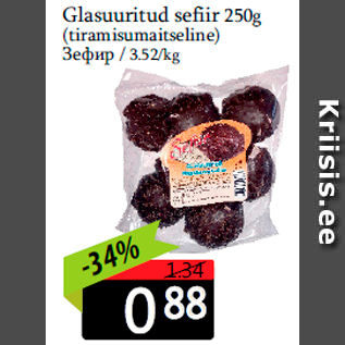 Allahindlus - Glasuuritud sefiir 250g