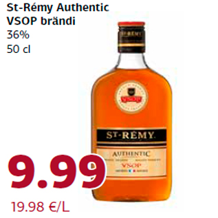 Allahindlus - St-Rémy Authentic VSOP brändi