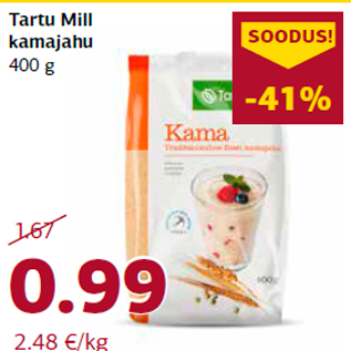 Allahindlus - Tartu Mill kamajahu 400 g