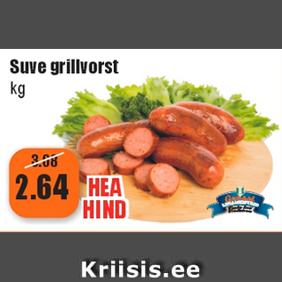 Allahindlus - Suve grillvorst kg