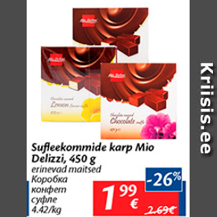 Allahindlus - Sufleekommide karp Mio Delizzi, 450 g