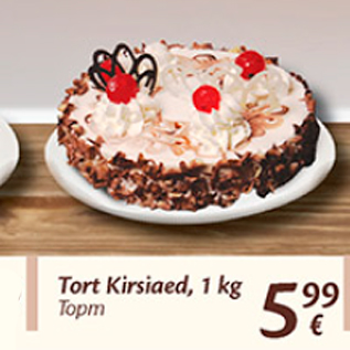 Allahindlus - Tort Kirsiaed, 1 kg