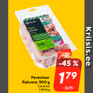 Allahindlus - Pereviiner Rakvere, 900 g