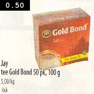 Allahindlus - Jay tee Gold Bond