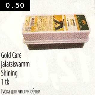 Allahindlus - Gold Care jalatsisvamm Shining