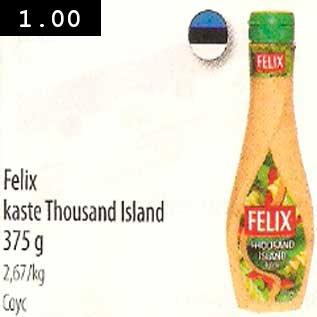 Allahindlus - Felix kaste Thousand Island