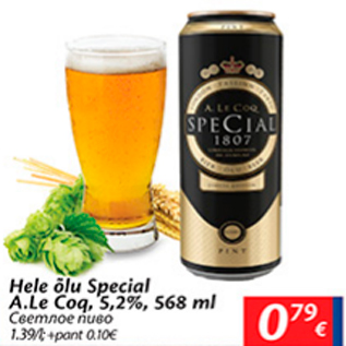 Allahindlus - Hele õlu Special A.Le Coq