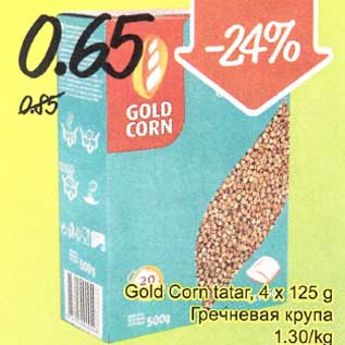 Allahindlus - Gold Corn tatar,