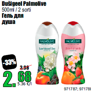 Allahindlus - Dušigeel Palmolive