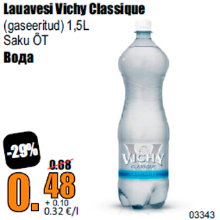 Allahindlus - Lauavesi Vichy Classique