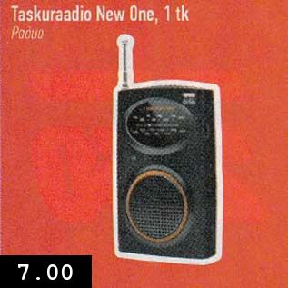 Allahindlus - Taskuraadio New One