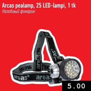 Allahindlus - Arcas pealamp, 25 LED-lampi