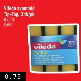 Allahindlus - Vileda svammid Tip-Top, 3 tk/pk